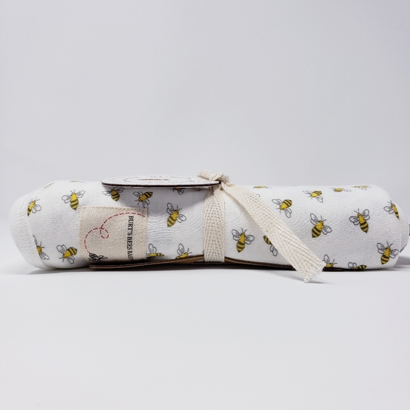 BURT'S BEES Swaddling Blanket 100% Organic Cotton - Picture 3 of 8